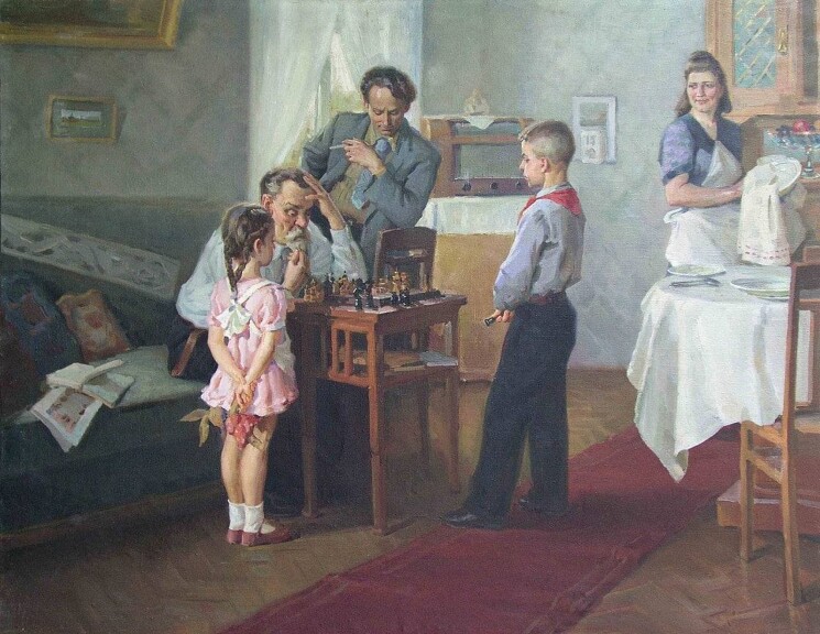 Юный шахматист, 1951 г.

Автор: Алексей Солодовников.
