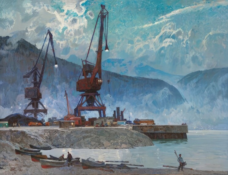 «Северобайкальск. Порт», 1980 год

Подляский Юрий Станиславович

