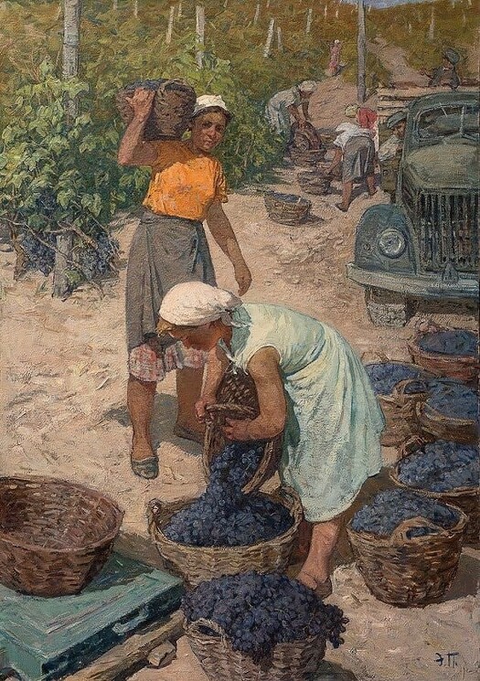 «Сбор винограда», 1959 год

Прибыловская Эмилия Яковлевна
