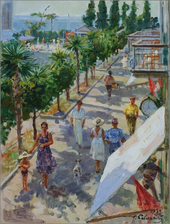 "Улица в Сухуме", 1939 год

Георгий Константинович Савицкий
