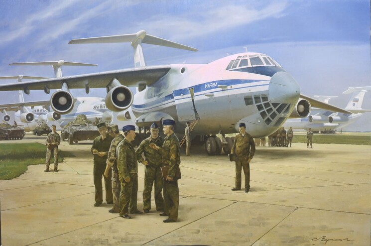 «Военно-транспортная авиация. Доставить точно и в срок»

Штрикман Леонид Львович (1968)
