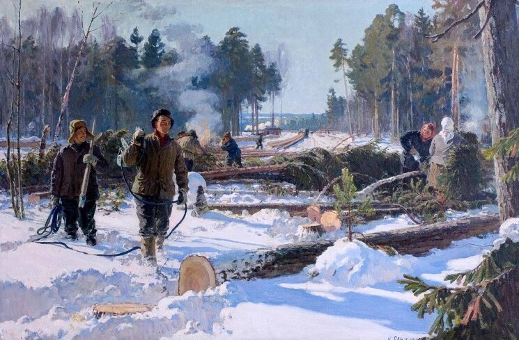 Лесорубы", 1959 г.

Автор: Овчинников Николай Васильевич