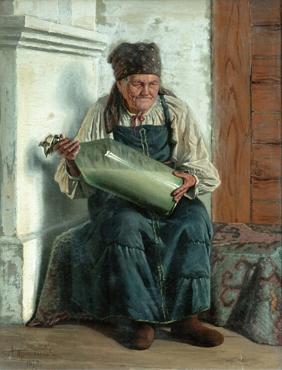 "Старушка, сбивающая масло" 1878

Автор:Протопопов Алексей Фёдорович
