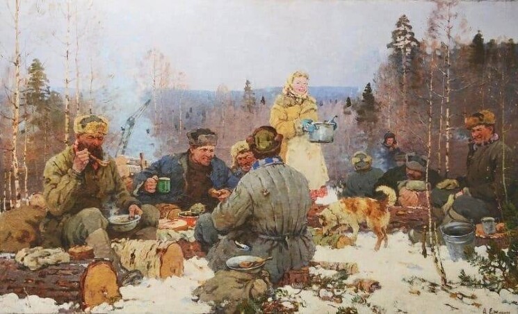 «Обед лесорубов», 1957 г.


Автор: Еремин Алексей Григорьевич

