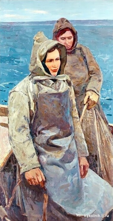 «Рыбачки» 1960 г.

Пантелеев Владимир Ильич (1925 - 2001)
