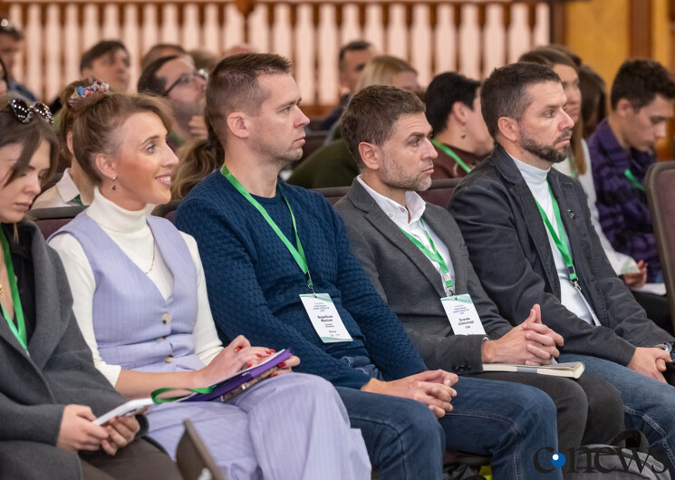 Участники организованной CNews Conferences конференции «Роботизация бизнес-процессов 2025»