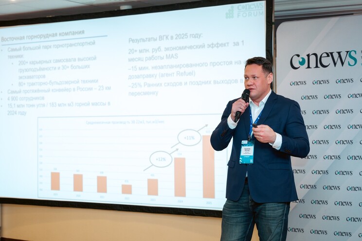 Руслан Каримов, заместитель генерального директора по ИТ и цифровым технологиям, Восточная горнорудная компания: Мы создаем новый стандарт отрасли – экосистему, которая станет операционной системой горного бизнеса