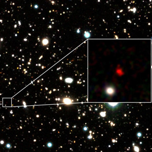 Обнаружена самая дальняя галактика — она на 100 миллионов лет дальше, чем предыдущий рекордсмен