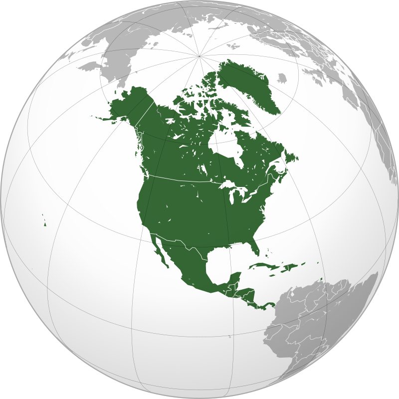 Америка Северная - Североамериканский регион