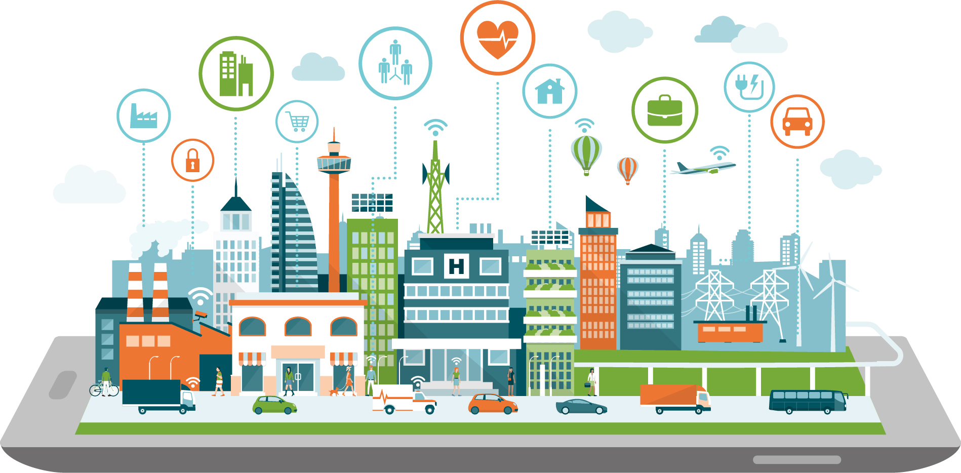 Smart City - Умный город - Разумный город - Цифровой город