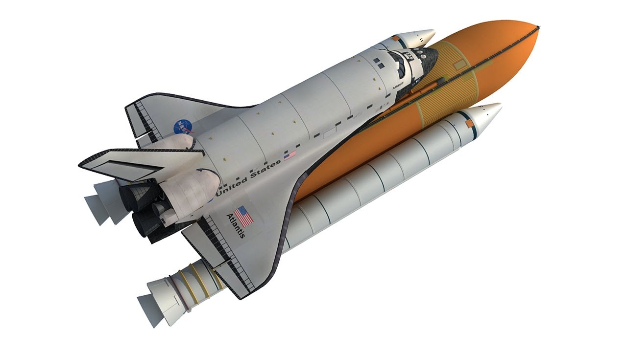 NASA Atlantis - многоразовый транспортный космический корабль НАСА