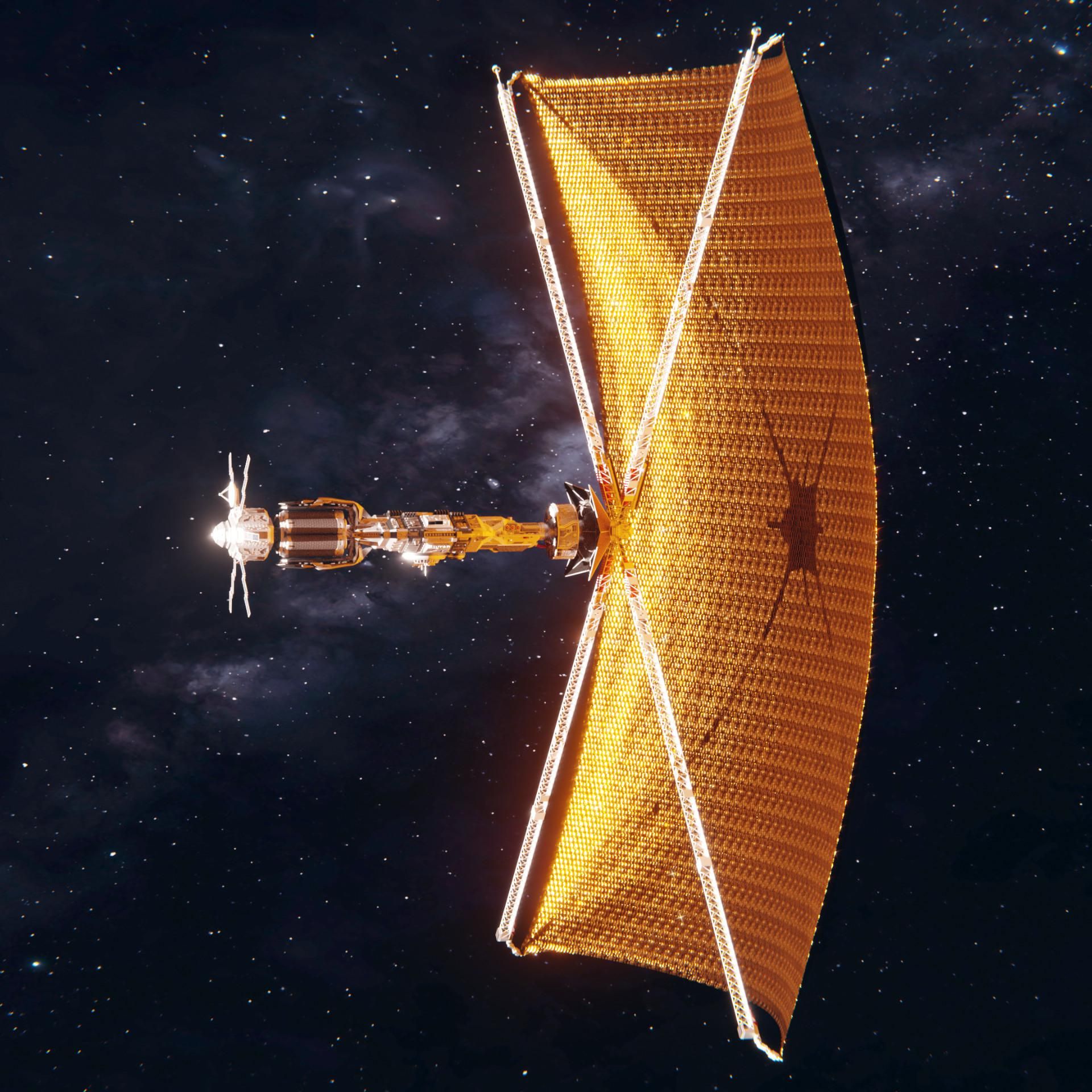 Астрономия - Космос - Солнечный парус - световой парус - фотонный парус - solar sail - photon sail