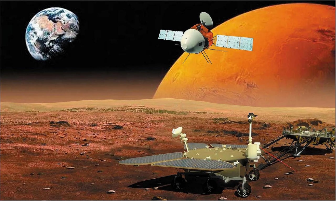 CNSA - Tianwen-1 - Mars Global Remote Sensing Orbiter and Small Rover - китайская автоматическая межпланетная станция