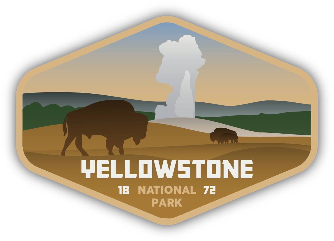 США - Yellowstone National Park - Йеллоустонский национальный парк - международный биосферный заповедник