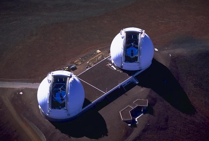 NASA W.M. Keck Observatory - астрономическая обсерватория Кека