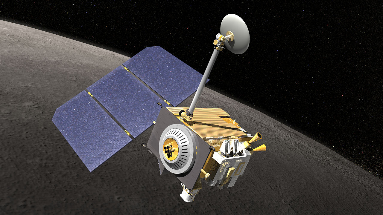 NASA LRO - NASA Lunar Reconnaissance Orbiter - Автоматическая межпланетная станция - NASA Lunar Prospector Orbiter