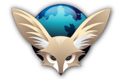 На новом логотипе Firefox Mobile - лиса фенек, которая живет в Сахаре