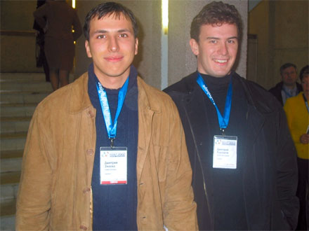 Дмитрий Зноско и Дмитрий Курашев (слева направо)