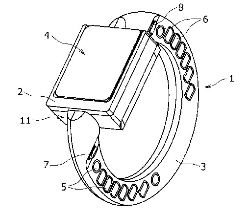 Sony Ericsson получила патент на мобильный телефон, выполненный в необычном формфакторе – в виде браслета