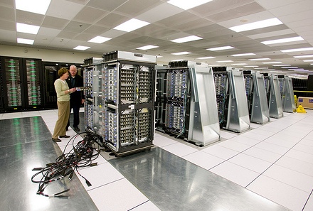 Имитация работы 1 млрд нервных клеток была выполнена на суперкомпьютере Dawn