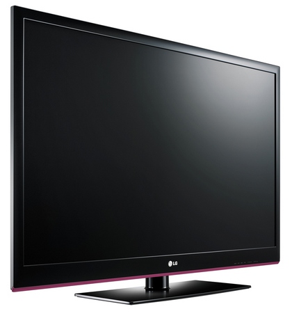 Плазменный телевизор LG семейства 2010 г. с дизайном Borderless