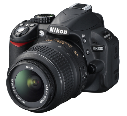  Nikon D3100 с объективом 18-55mm VR