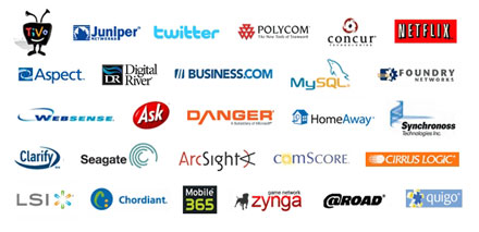 Портфолио IVP включает инвестиции в компании Twitter, MySQL, Seagate, Juniper Networks, Digital River, Comscore и другие