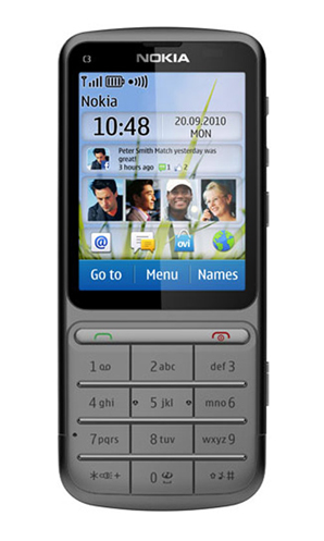 Nokia показала бюджетный тачфон C3=