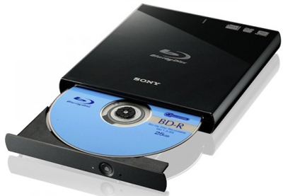 Sony создала внешний портативный Blu-ray-привод для ноутбуков=