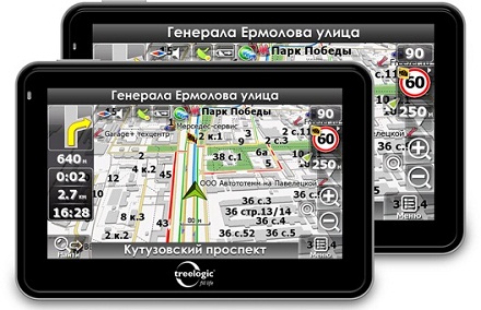  Treelogic представила два новых GPS-навигатора