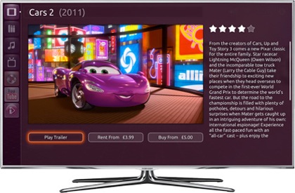 Первые телевизоры с Ubuntu TV ожидаются в конце года