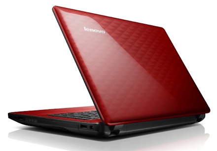 Lenovo IdeaPad Z480 в вишнево-красном корпусе