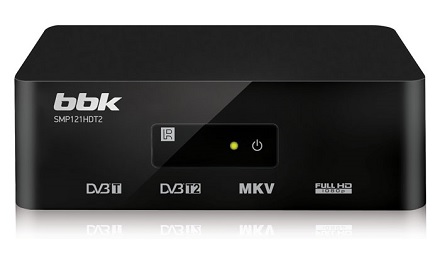  Цифровой DVB-T/T2-ресивер BBK SMP121HDT2 