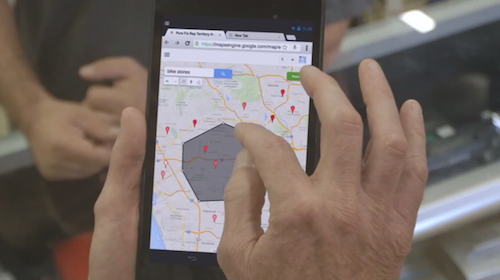 С помощью Google Maps Engine Pro можно нанести на карту данные более чем из 300 бизнес-приложений