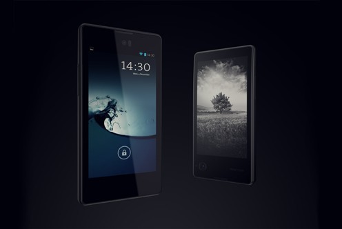 Смартфон от Yota Devices оснащен вторым, черно-белым дисплеем