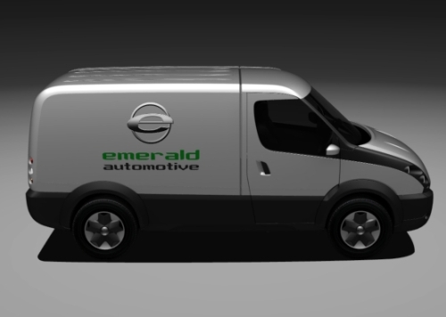 Прототип одного из фургонов Emerald Automotive