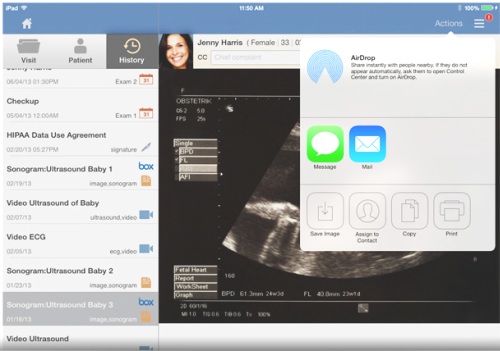 Мобильное приложение Drchrono позволяет вести электронную медицинскую карту пациента