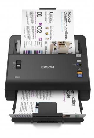 Потоковый документ-сканер Epson WorkForce DS-860  для работы с большими объемами документации