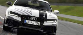 Audi испытывает беспилотный автомобиль на скорости 305 км/ч