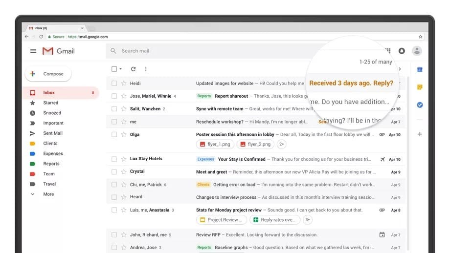 Team Communication Tools For Businesses - Gmail