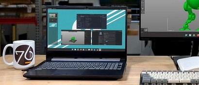 Выпущен сверхмощный ноутбук на Linux с топовым железом. Он намного быстрее большинства Windows-ПК