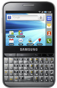 Samsung анонсировала Android-смартфон Galaxy Pro с QWERTY-клавиатурой