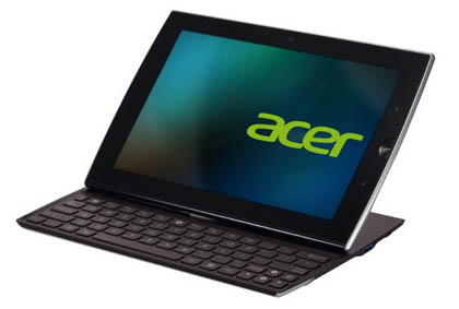 Acer собралась выпустить планшет-слайдер