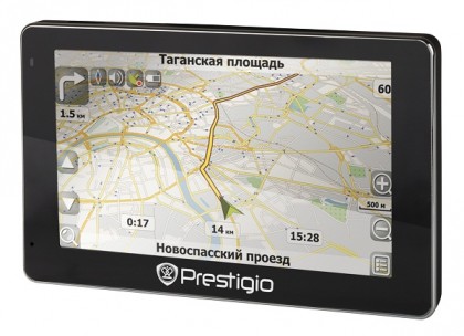 Prestigio анонсировала мультимедиа навигатор GV5400=