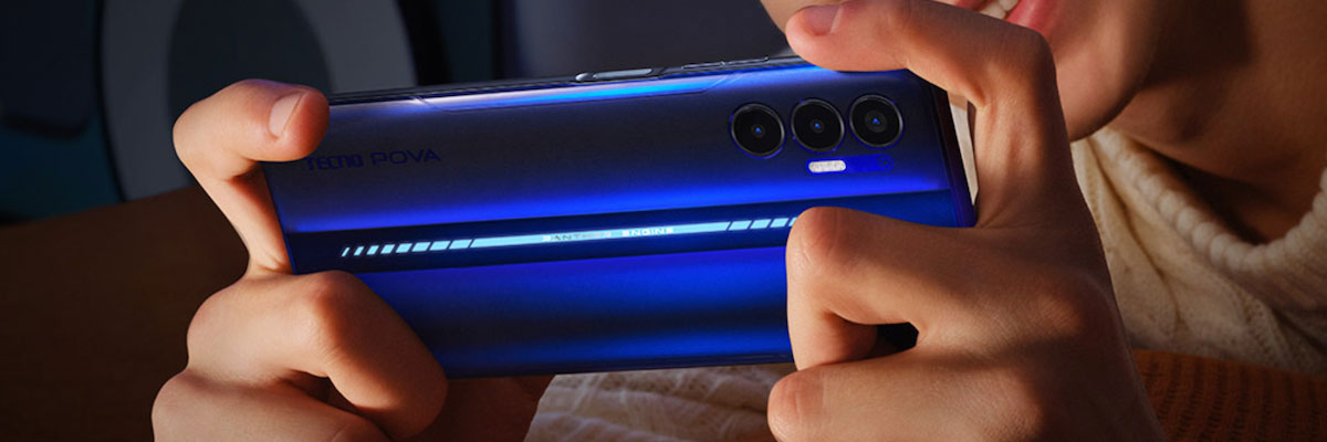 Обзор TECNO POVA 3: 7-дюймовый смартфон с подсветкой