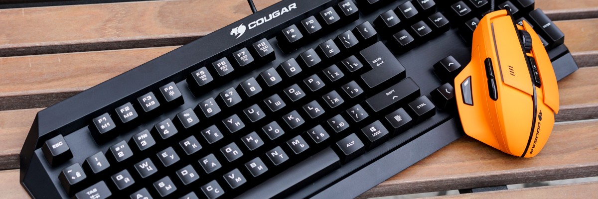 Обзор игровых клавиатуры Cougar 450K и мыши Cougar 600M